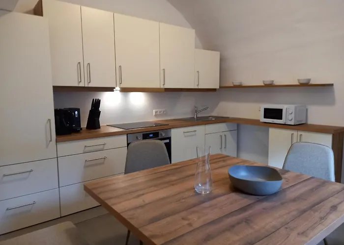 홈스테이 Nrv Twee-persoonskamer Met Gemeenschappelijke Keuken Möderbrugg